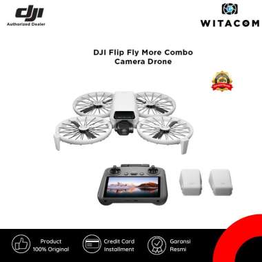 WITACOM - DJI Flip Fly More Combo ( DJI RC 2 ) Camera Drone - Garansi Resmi