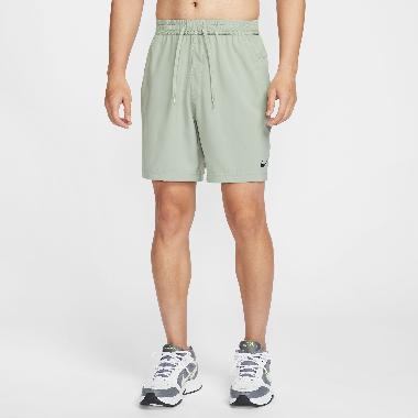 NIKE Men Training Dri-Fit Form 7" Unlined Versatile Shorts Celana Fitness Pria [DV9858-370] XXL Jade