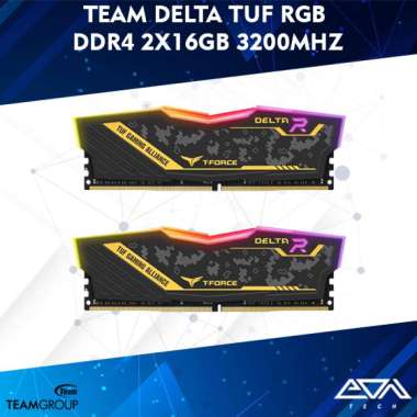 TEAM DELTA TUF RGB DDR4 2X16GB 3200MHz RAM PC Memory