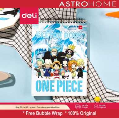 Deli EN011 Buku Gambar Sketsa Sketch Book One Piece Size B5 Vertikal EN011