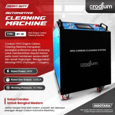 Engine Carbon Cleaning Machine / Crodium Heavy Duty HHO Engine Carbon Cleaning Machine CB-15
