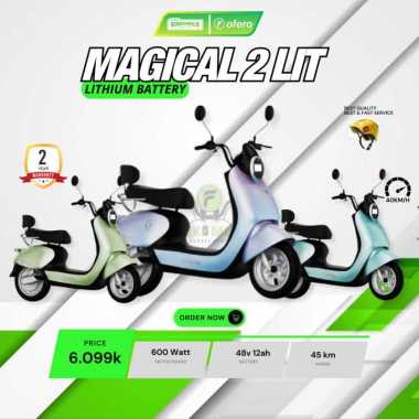 Sepeda Listrik Ofero Magical 2 Lithium Garansi Resmi