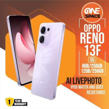 OPPO Reno13 F 5G 8/256 12/256 RAM 8 12 ROM 256 HP Android Reno 13F 5G 8/256 Plume Purple