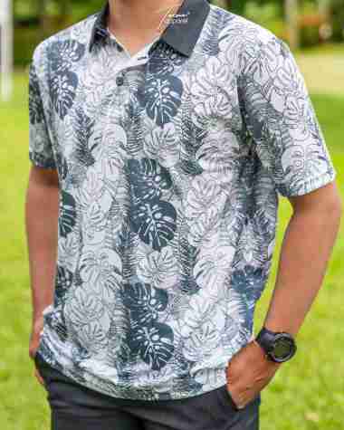 Turcoman Apparel Kerah Polo Kaos Golf Jersey Dryfit Full Printing Modern L
