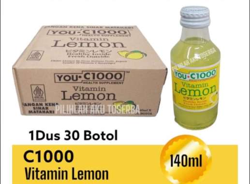you c1000 lemon 140ml 1 karton