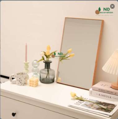 ND Cermin Dinding Cermin Kaca Cermin Gantung Fiber Cermin Rias Cermin Gantung Kamar Mandi Frameles20