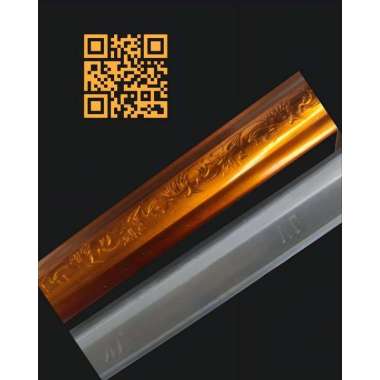 list pigura 12 cm . lis figura 4 cm . list figura 6 cm . plafon pvc SIKU EMAS GOLD