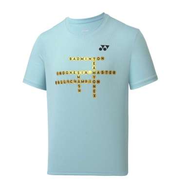 YONEX ROUND NECK RM-P061-2961-INDOMAS25-S L BLUE GLOW