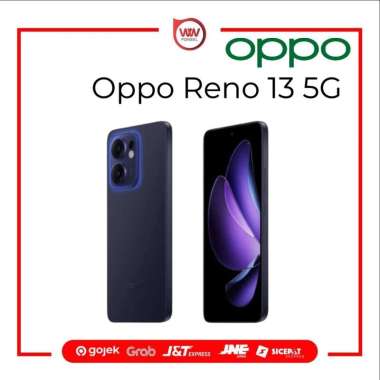 Hp Oppo Reno 13 5G Ram 12GB Internal 256GB Garansi Resmi Luminous Blue