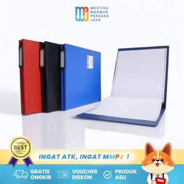 Bantex Tempat Dokumen Kertas Komputer 14 7/8x11 / Map Dokumen Keuangan Accounting Bank Blue