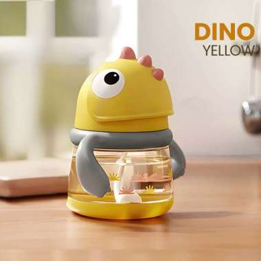 Goto Kairi Water Bottle Dino Bayi Botol Minum Training Cup Baby 220 ML DINO YELLOW