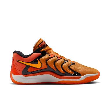 NIKE Men Basketball Kd17 Ep Shoes Sepatu Basket Pria [FJ9488-800] 8 Safety Orange/Sundial-Total Oran