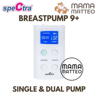 SPECTRA 9Plus 9+ Double Electric Breastpump Pompa ASI Elektrik Ganda Breast Pump Mesin Alat Pumping
