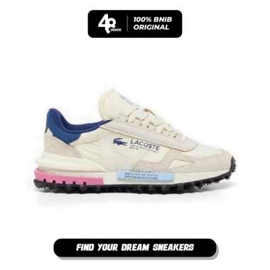 Sepatu Sneakers Wanita Lacoste Women's Elite Active 224 1 Sfa - White (L4M48SFA0073) Original 38