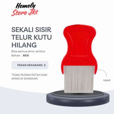 Sisir Serit Besi Kutu Rambut Dan Telur Kutu Anak Dewasa Murah