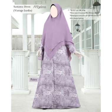 Atelier Angelina Samawa Dress Vintage Jardin - Fairy XS