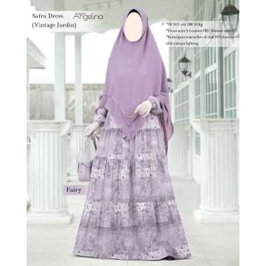 Atelier Angelina Safra Dress Vintage Jardin - Fairy XS