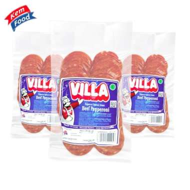 VILLA BEEF PEPPERONI 225GR