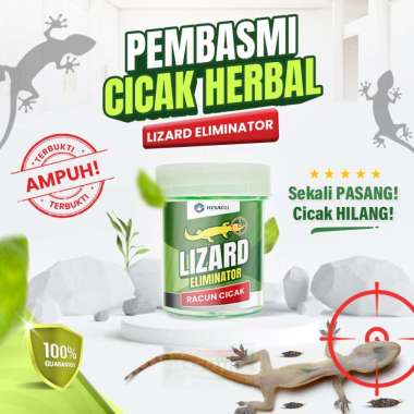 HEXAKILL Racun Pembasmi Cicak Dan Tokek Racun Cicak Herbal Original Aman
