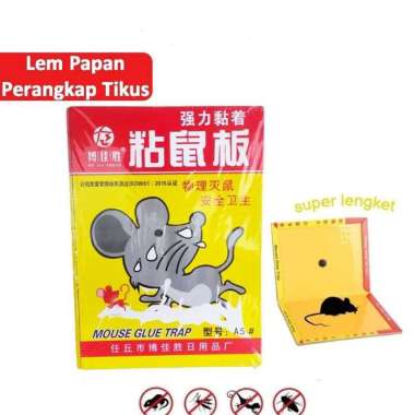 Lem Tikus Elephant Papan Perangkap Tikus Cap Gajah Elephant Super Lengket Ampuh