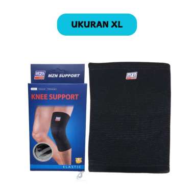 KNEE SUPPORT MZN PENDEK SHORT DEKKER PELINDUNG LUTUT PENDEK ELASTIS XL