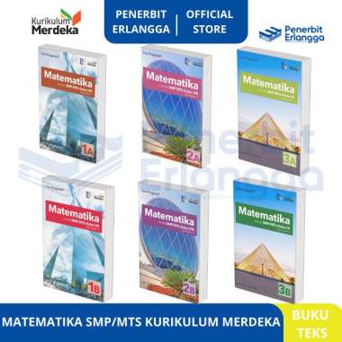 [Erlangga Official] Matematika Smp/Mts Kelas 7a 7b 8a 8b 9a - Kurikulum Merdeka 1A