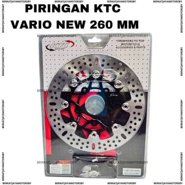 PIRINGAN CAKRAM DEPAN KTC 260MM DISC DISK BRAKE KTC 260 MM FLOATING VARIO 150 VARIO 125 OLD NEW VARI