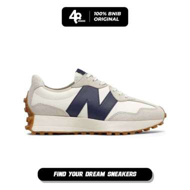 Sepatu Sneakers Wanita NewBalance 327 Moonbeam With Outerspace (WS327KB) Original 37