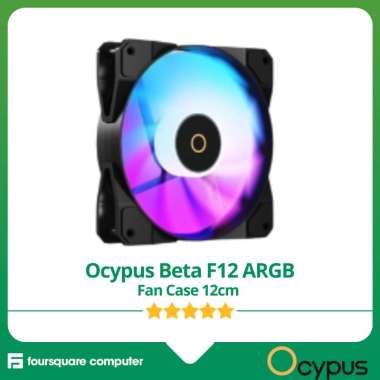 Ocypus Beta F12 BK ARGB Fan Case 12cm Black Hitam