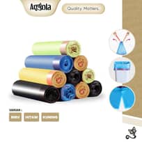 Angola Kantong Plastik Sampah Dengan Tali J04 Trash Bag Anti Sobek