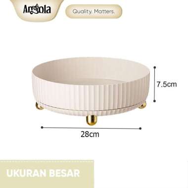 Angola Rak Putar Botol Tempat Bumbu Dapur Kitchen Organizer C23 Rak Dapur Rak Bumbu dapur Anti Slip