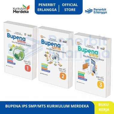 [Erlangga Official] Bupena Merdeka Ips Smp/Mts Kelas 7 8 9- Kurikulum Merdeka KELAS 7
