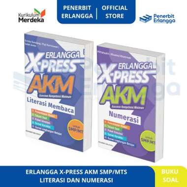 [Erlangga Official] X-Press Akm Smp/Mts Literasi dan Numerasi NUMERASI