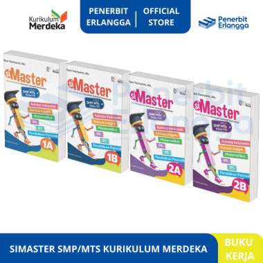 [Erlangga Official] SiMaster Smp/Mts Kelas 7 8 9 Kurikulum Merdeka 1b