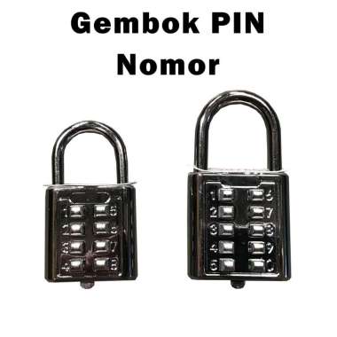 Gembok Pin 40mm Digital 8 Digit dan 10 Digit PrimeTrison 8 Digit