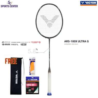 New Raket Badminton Victor Auraspeed 100X ULTRA G / Auraspeed 100 X ULTRA G / ARS-100X ULTRA G 4U