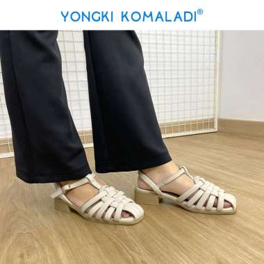 YONGKI KOMALADI DEBORAH SANDAL HEELS OL-JHN4320-25 LADIES 38 Coklat Muda