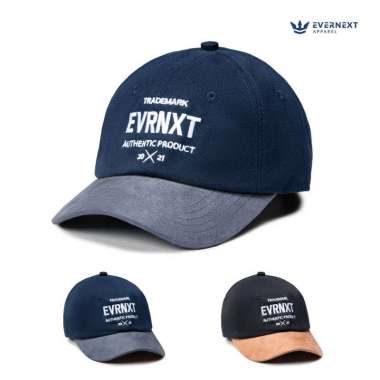 EVERNEXT - TOPI BASEBALL PRIA WANITA TOPI BISBOL PRIA TOPI SNAPBACK RETRO CAP DISTRO UNISEX NAVY-GRE
