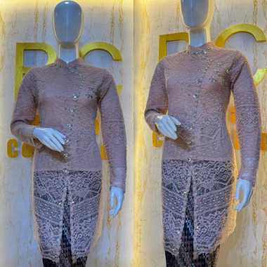 kebaya kutu baru hijab kebaya modern kebaya brukat kebaya wisuda kebaya vania ROSEGOLD