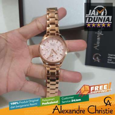 JAM TANGAN ALEXANDRE CHRISTIE WANITA ORIGINAL 2A93 AC2A93 JAM TANGAN ALEXANDER CHRISTIE WANITA CT ST