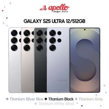 Samsung Galaxy S25 Ultra 12/512GB Garansi Resmi Indonesia HP Handphone Smartphone Terbaru Titanium B