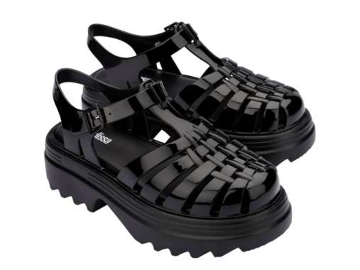 Melissa Possession Platform Ii Ad Sandal Platform Wanita - Black 38