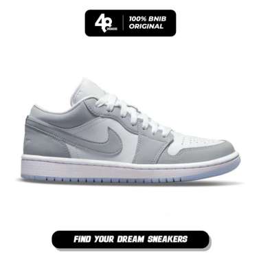 Sepatu Wanita Nike Air Jordan 1 Low Basketball White (DC0774-105) Original 36
