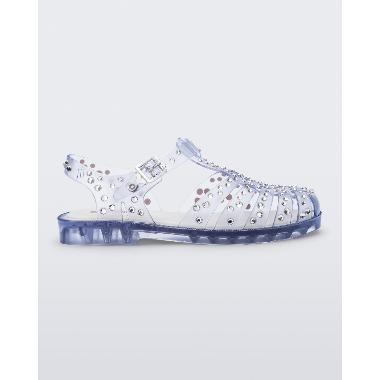 Melissa Possession Cristals Ad Sandal Flat Wanita - Clear 39