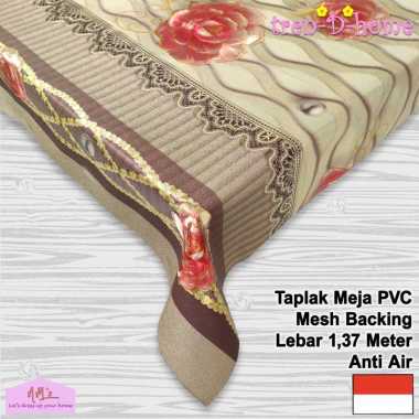 Tren-D-home - Taplak meja makan modern kulkas ruang tamu plastik pvc elegan anti air minyak waterpro