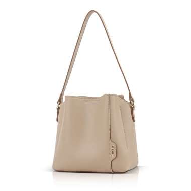 Tas Wanita Les Catino Gilda Shoulder - Natural