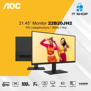 AOC IPS Monitor 21.45 inch 22B20JH2 - 100Hz