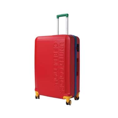 TERMURAH - United Colors Of Benetton LUGGAGE OF 28 Inch Red - Koper Kapasitas besar Bagasi Original