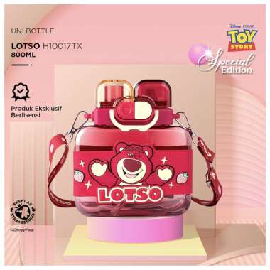 Goto Uni x Lotso Bottle Aesthetic Tumbler Botol Tempat Minum Anak H10017TX 800ML