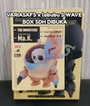 maianan anak figure koleksi 100% Popmart popmart Original The Monsters Kow Yokoya Blind Box SAFS x l